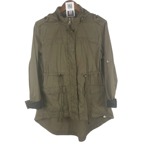 COTTONON dark green lightweight jacket//M - Picture 1 of 10